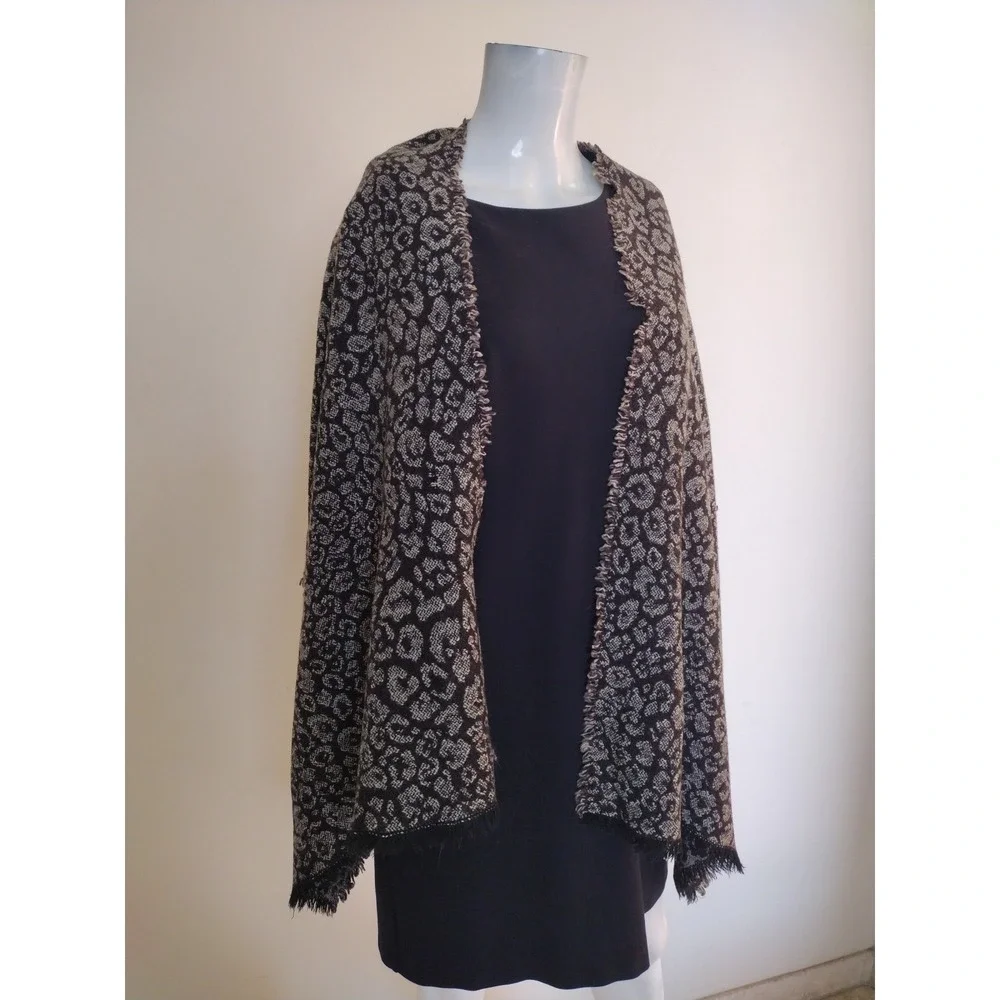 pashmina scarf wrap shawl Animal‎ Print Knit Lightweight Chic Elegant 67X21